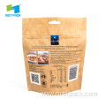 Kraft Paper Printing Stand Up Pouch Food Bag